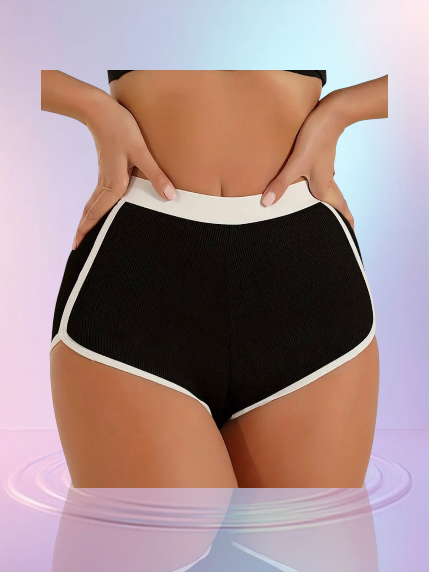 HotPants | Zwart/Wit | S4E