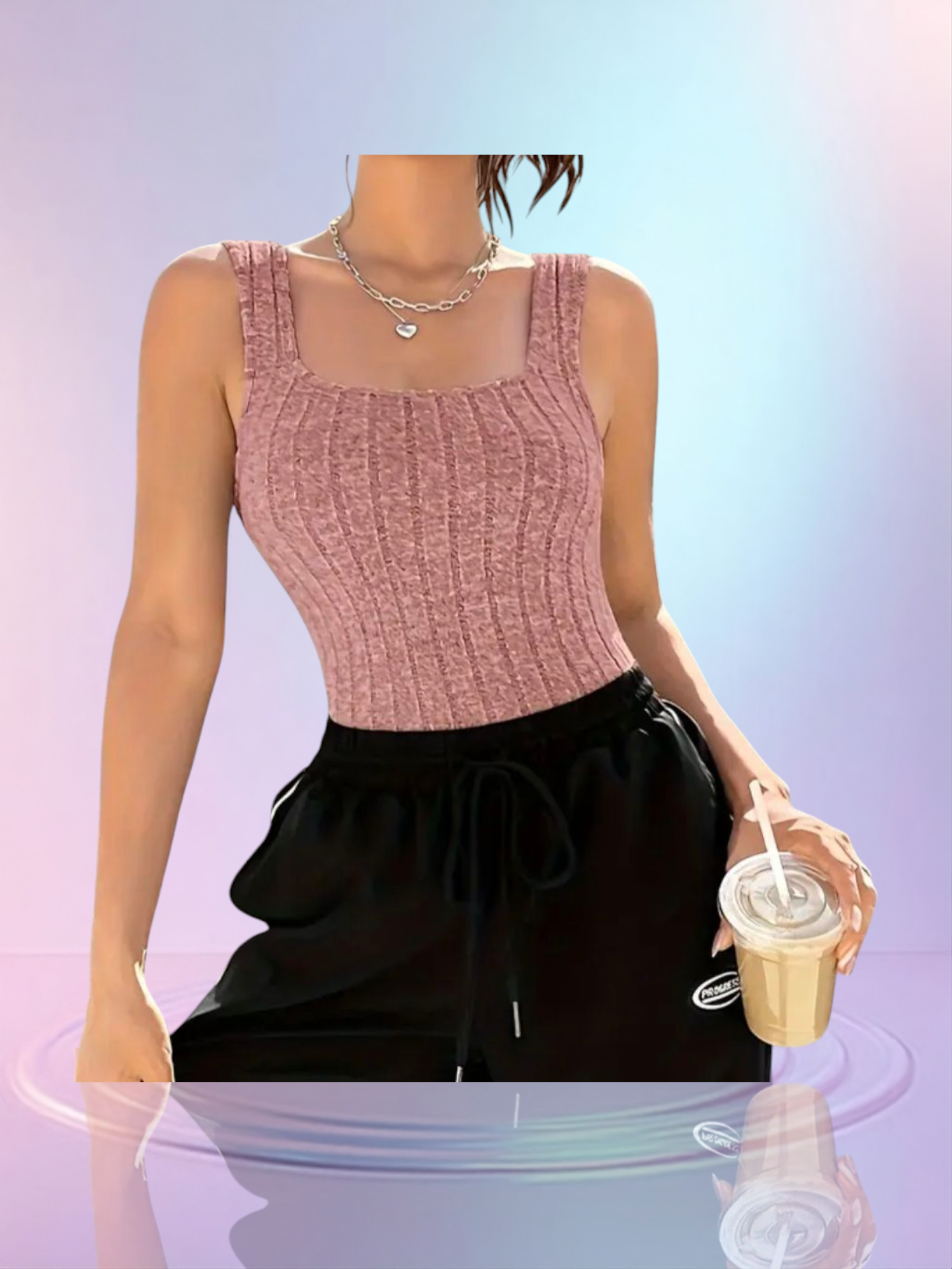 Bodystocking | Roze | Zacht Materiaal | S4E