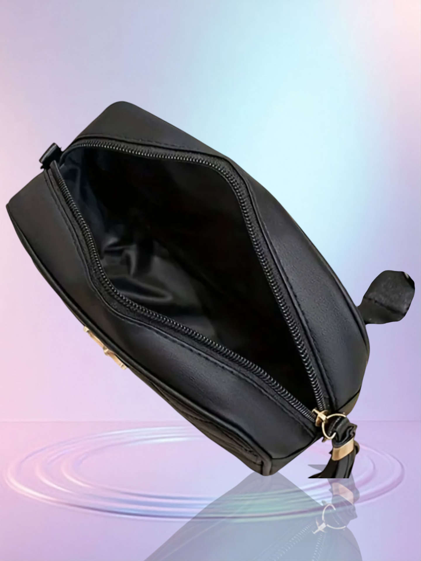 Schoudertas| Zwart | Draagband | S4E