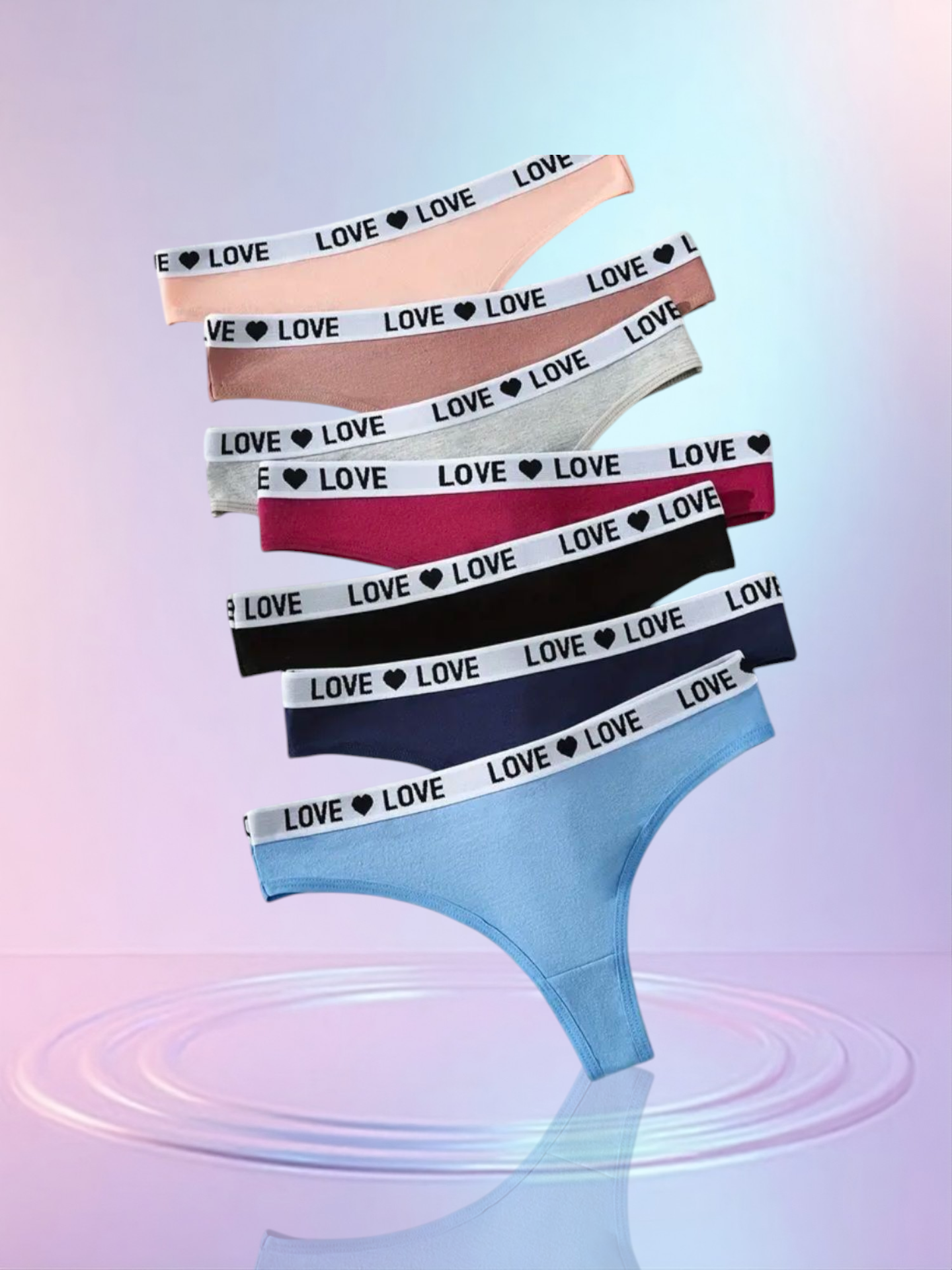 Katoenen Strings | Set Van 3 Stuks | S4E