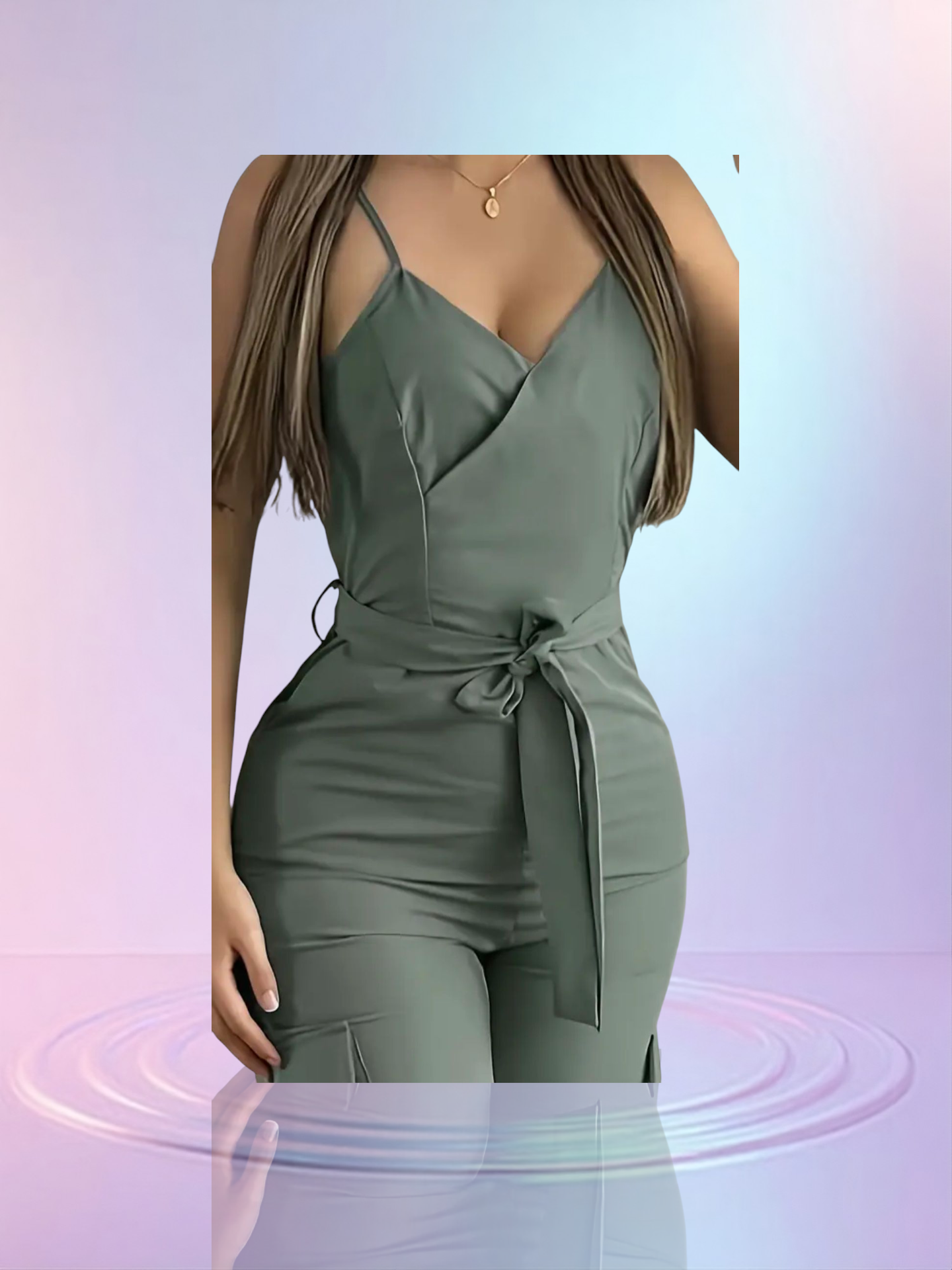 Jumpsuit | Legergroen | S4E